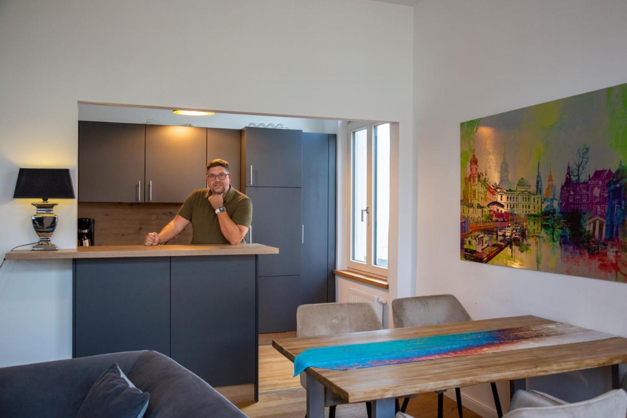 Modernes City-Apartment Mit Blick In Den Park Und 2 Baeder H9 Oldenburg Ngoại thất bức ảnh
