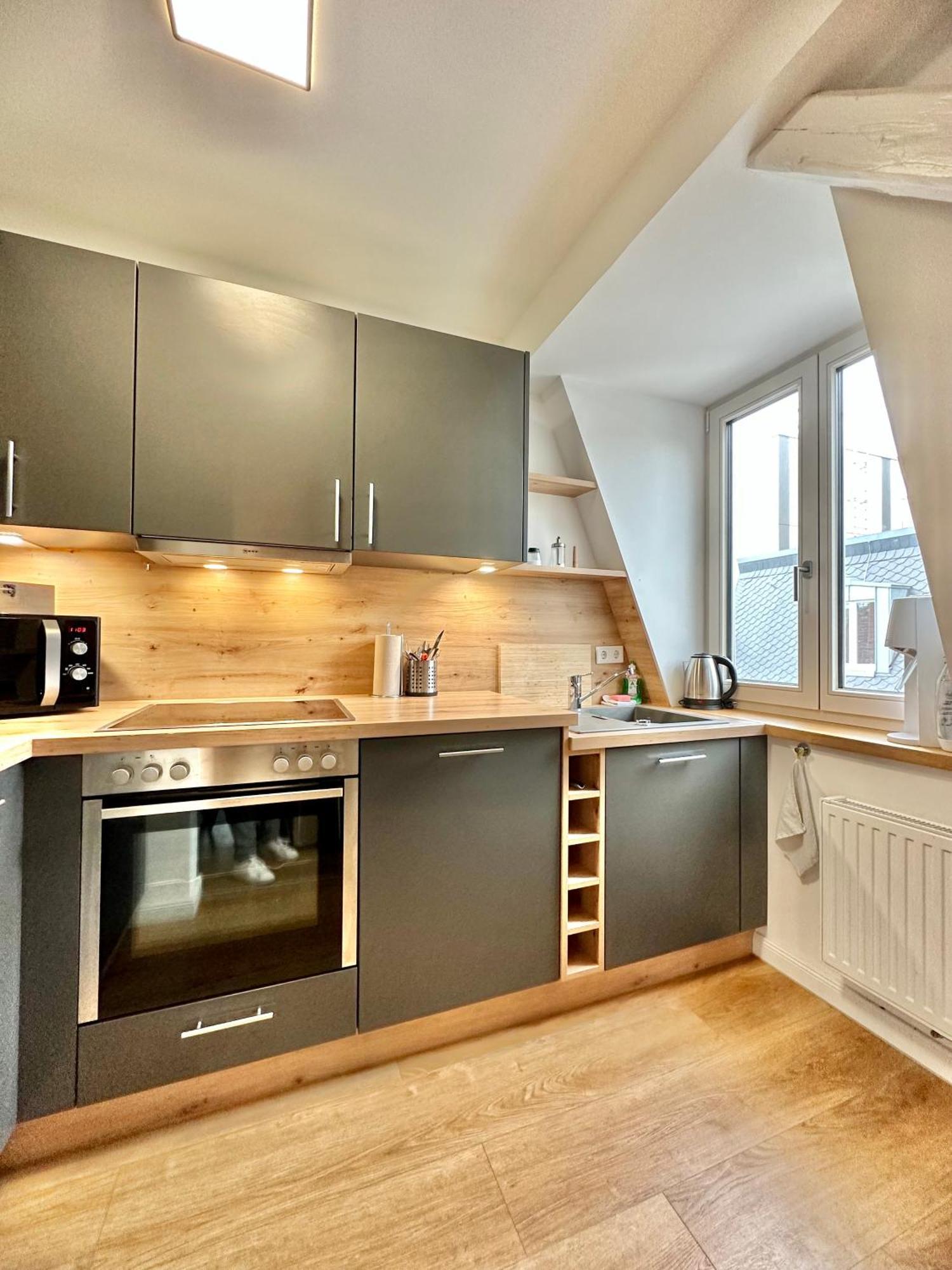 Modernes City-Apartment Mit Blick In Den Park Und 2 Baeder H9 Oldenburg Ngoại thất bức ảnh